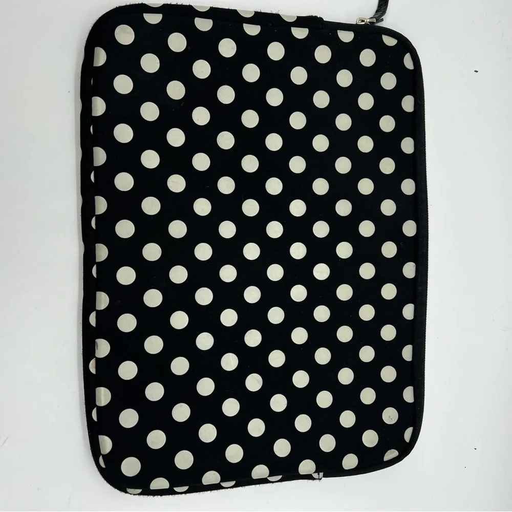 Kate Spade Black and White Polka Dot Accessory